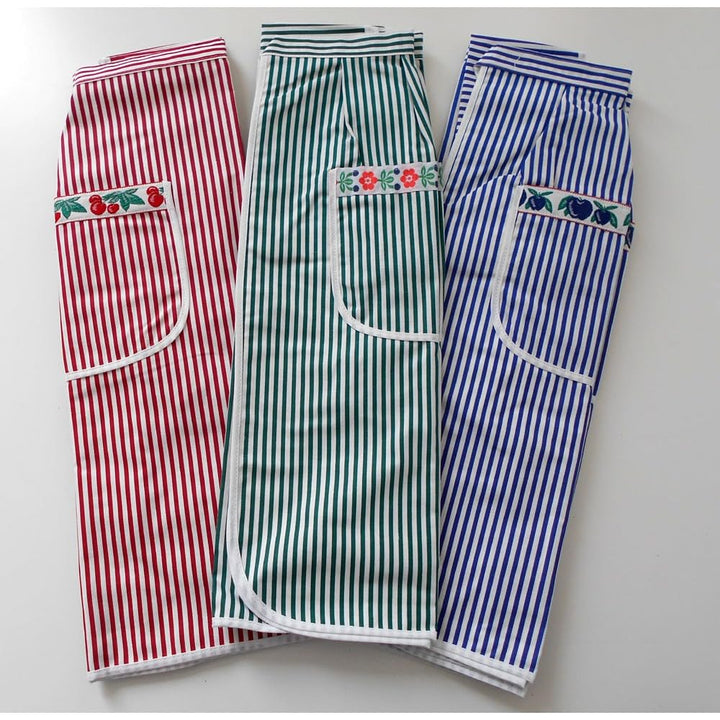 ALBERIGA Set 6/12 Pezzi grembiulino cucina con pettorina