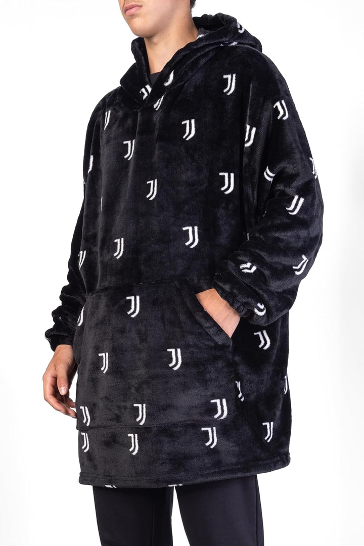 JUVENTUS Poncho Coperta con Maniche e Cappuccio