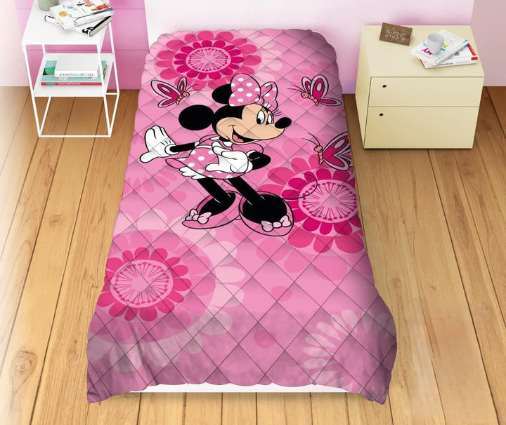 DISNEY trapunta letto singolo personaggi double face - 170x260 cm