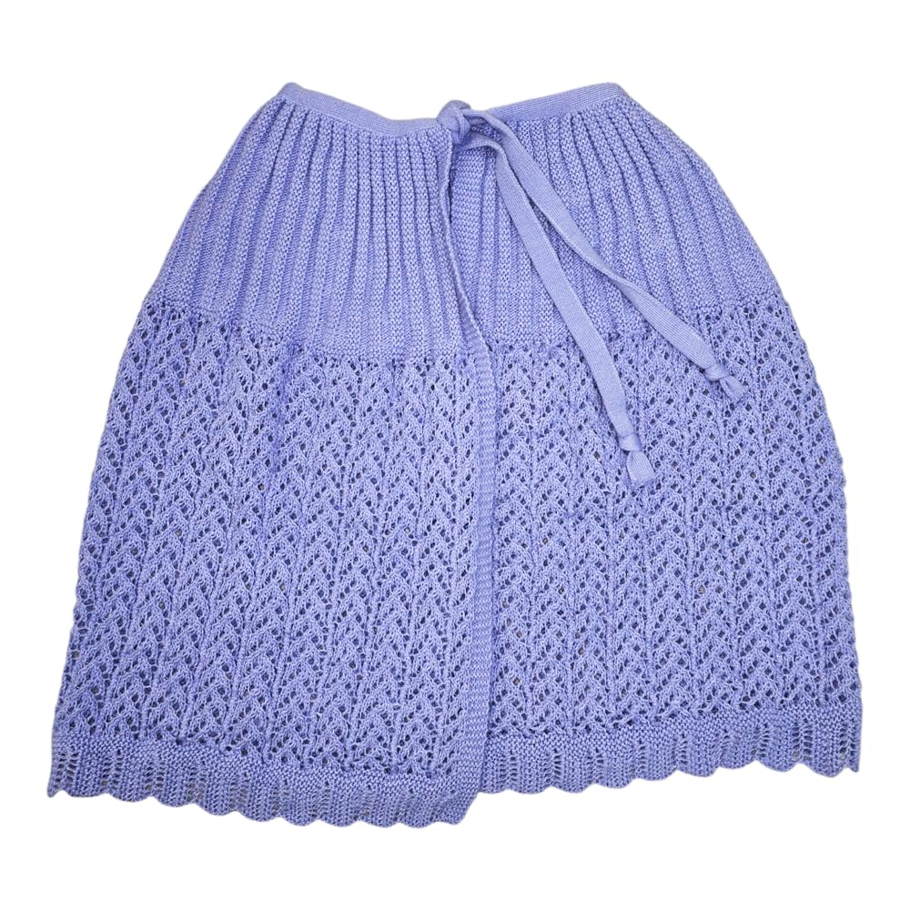 LA ROCCA mantellina lingerie donna taglia unica misto lana inclusa di babbucce