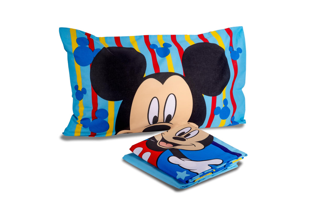 DISNEY-MARVEL coppia lenzuola personaggi Piazza Singola