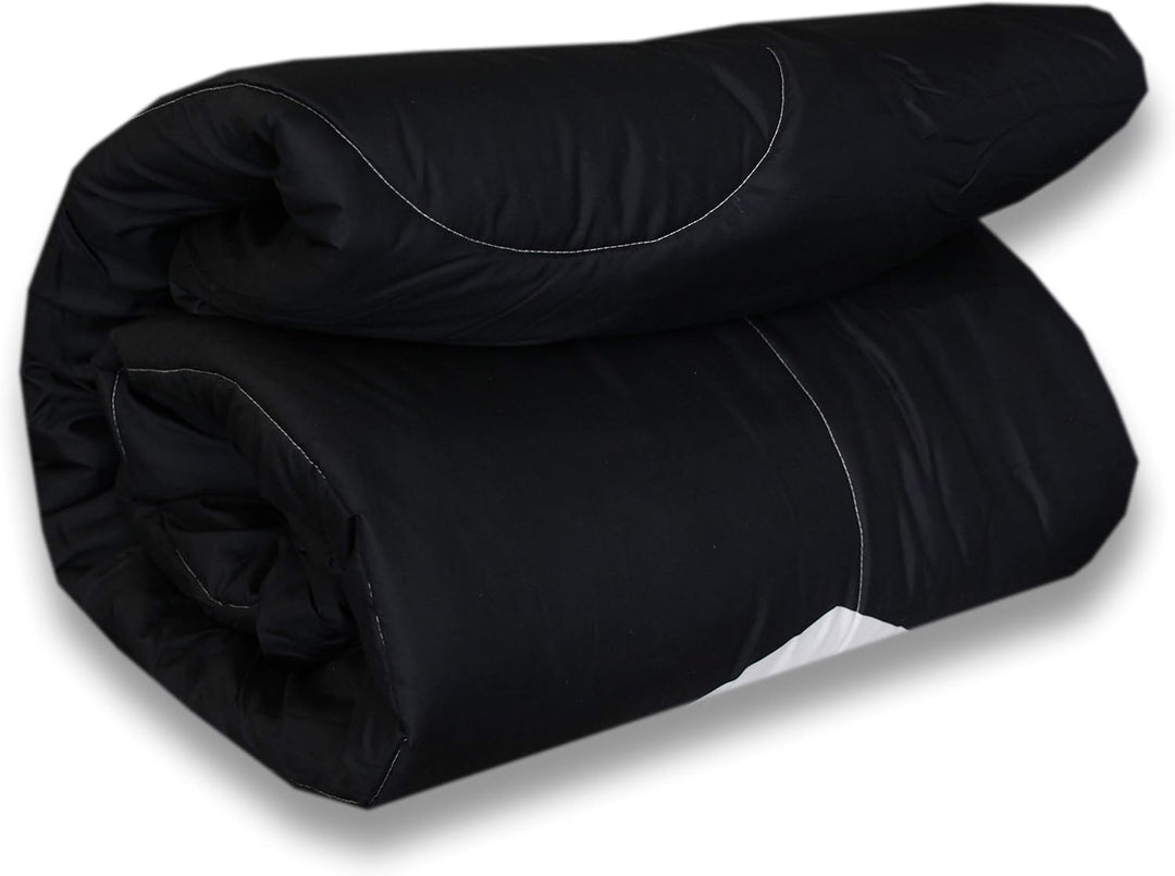 JUVENTUS Trapunta in Morbida Microfibra per Letto Singolo con Logo Juve Nuovo – 170 x 260 cm