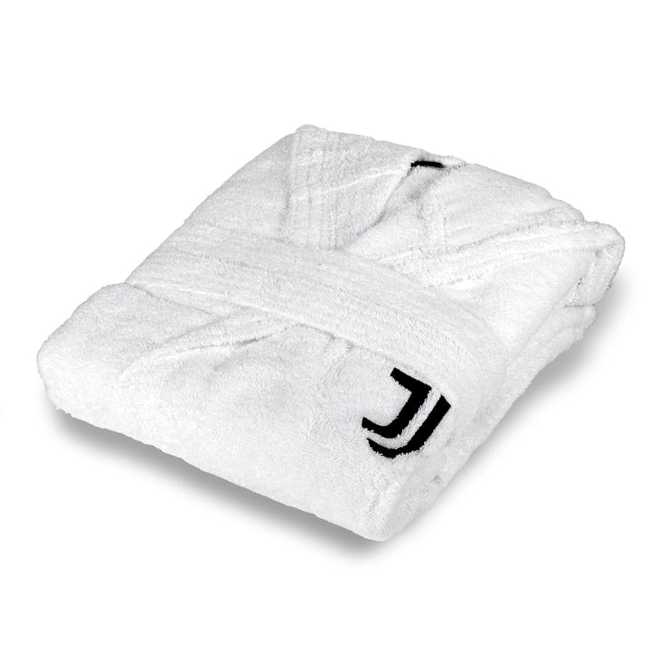 JUVENTUS Hermet – Accappatoio Unisex con Cappuccio in Spugna 380 gsm, 100% Cotone