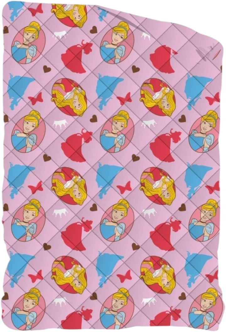 Disney-Marvel quilt for girls (170x250)