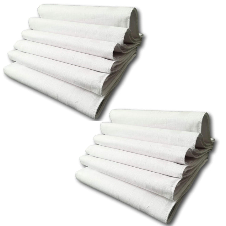 COLOMBO – 12 Fazzoletti da Uomo Bianchi/Colorati in Finissimo Cotone 100% Art. RENO