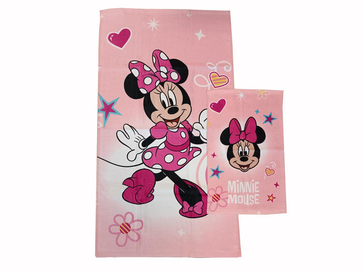 DISNEY- MARVEL Set 2 Asciugamani 100% Cotone spugna