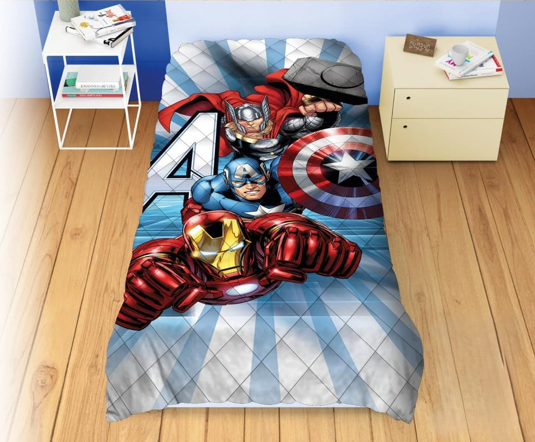 DISNEY trapunta letto singolo personaggi double face - 170x260 cm