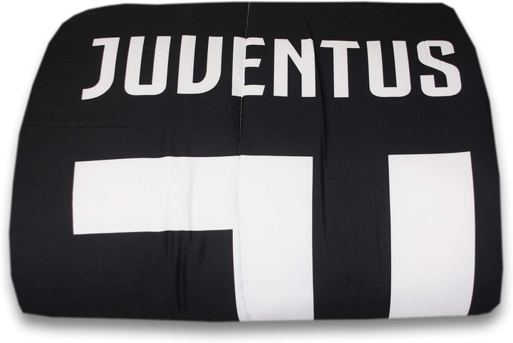 JUVENTUS Trapunta in Morbida Microfibra per Letto Singolo con Logo Juve Nuovo – 170 x 260 cm