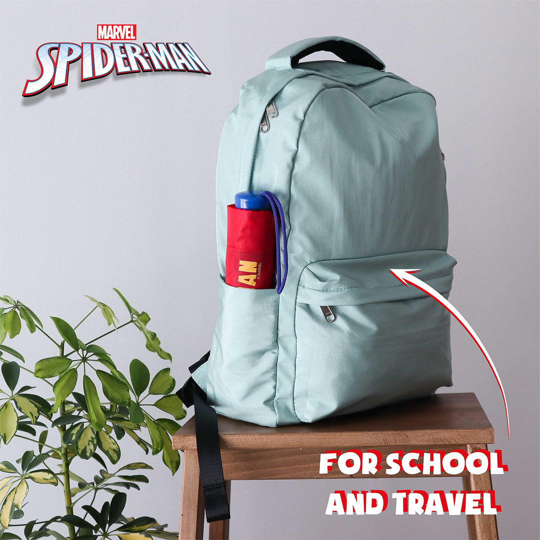 PERLETTI Ombrello Compatto e Antivento per Borsa SPIDER-MAN