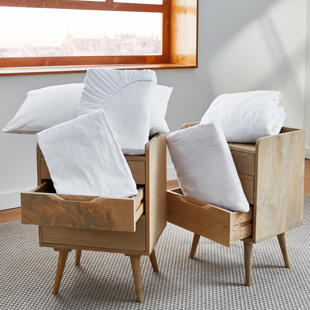 SOMMARUGA – Coprimaterasso in spugna impermeabile, traspirante e altamente assorbente