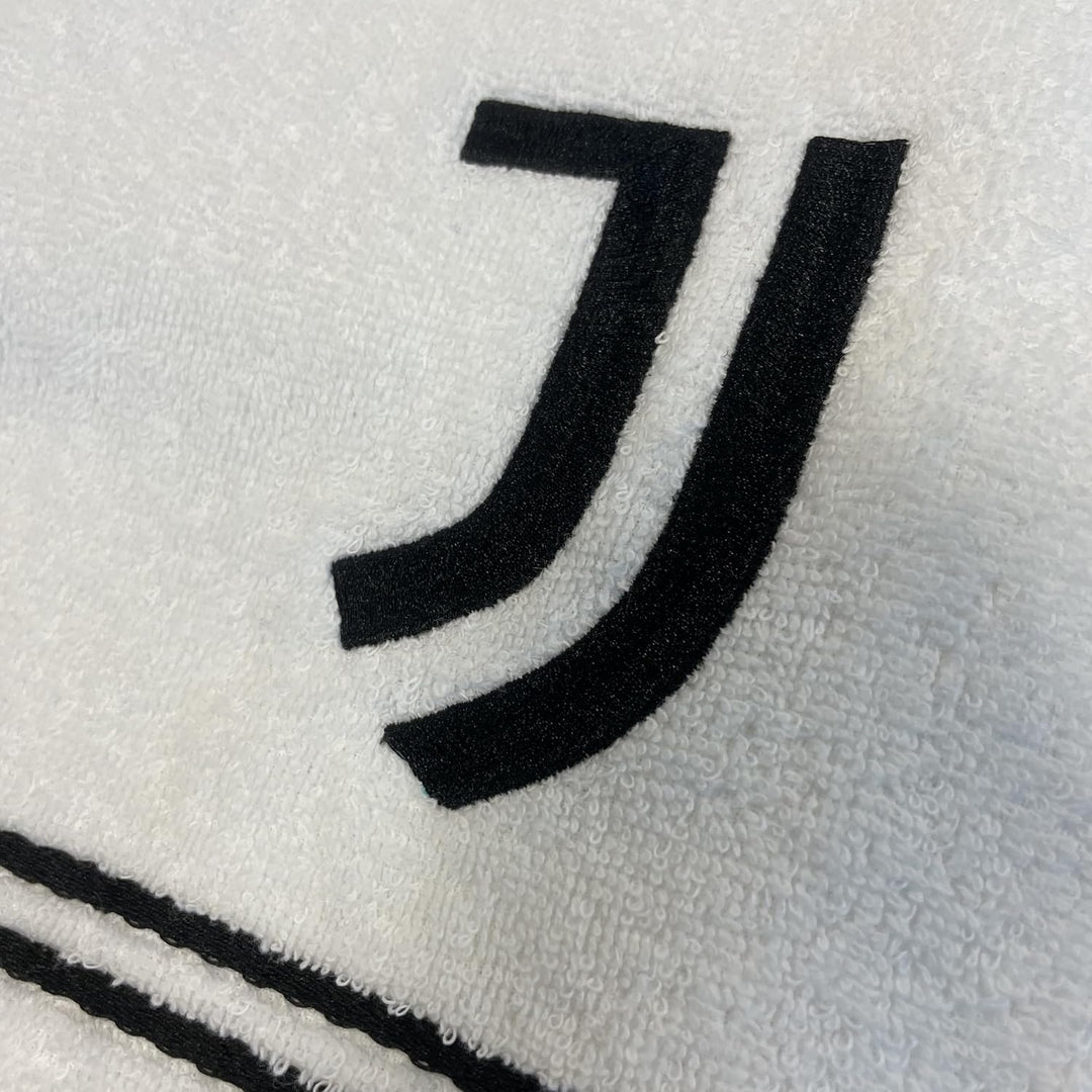 JUVENTUS Set Asciugamani Ufficiale – 100% Cotone (Viso + Ospite)