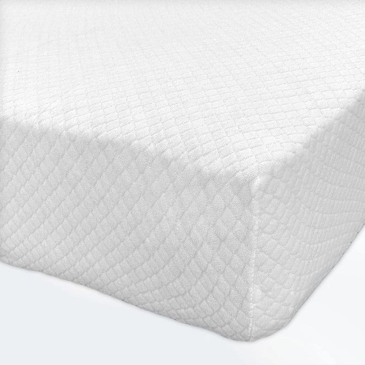 SOMMARUGA Coprimaterasso stretch Spugna jaquard Puro Cotone Con Elastico