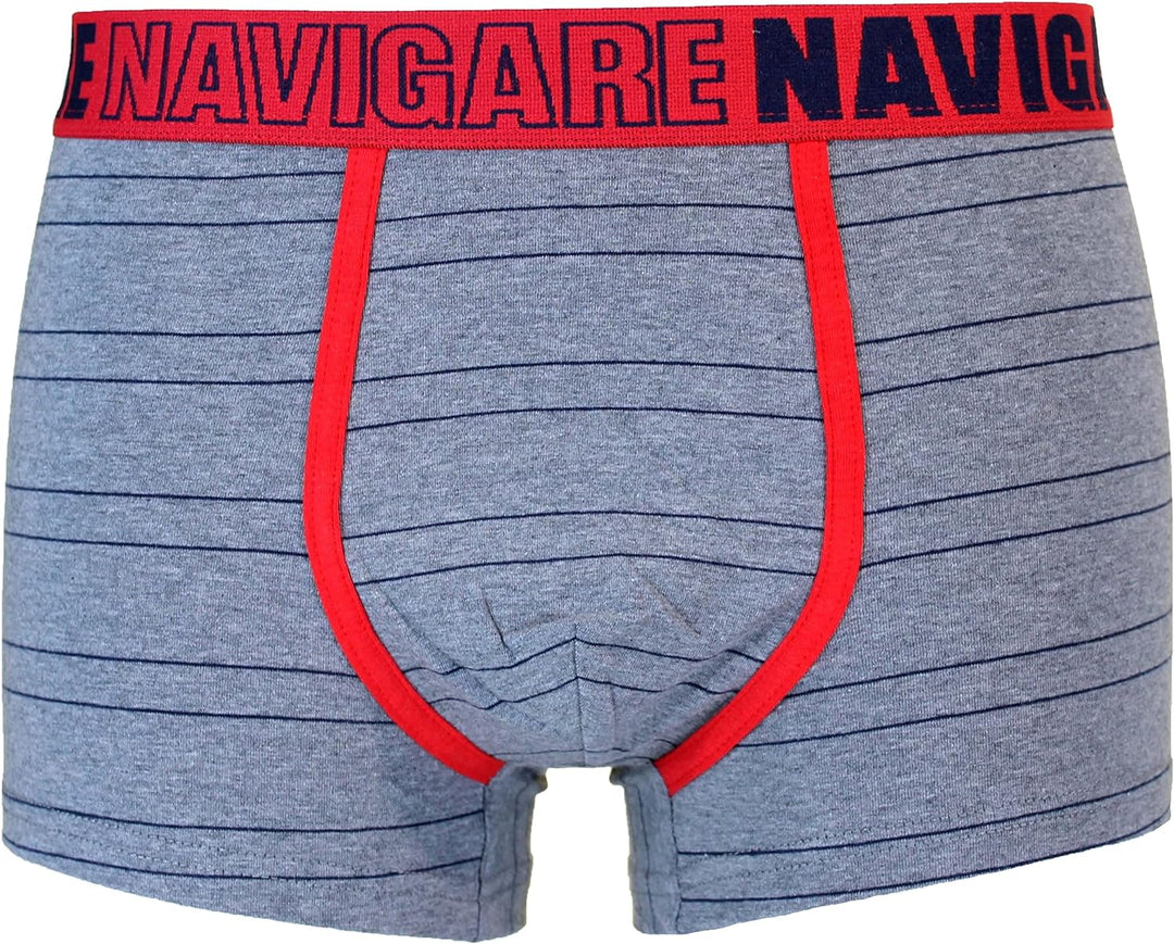 NAVIGARE 6 Boxer ragazzo fantasia moda da 3 a 16 anni