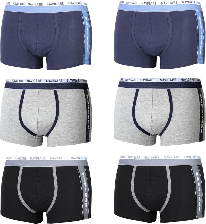 NAVIGARE 6 Fashion patterned men's boxers