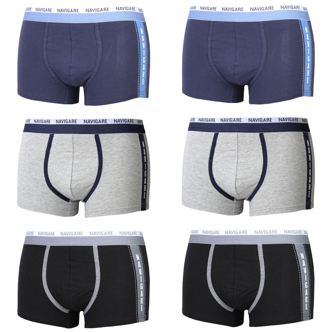 NAVIGARE 6 Fashion patterned men's boxers