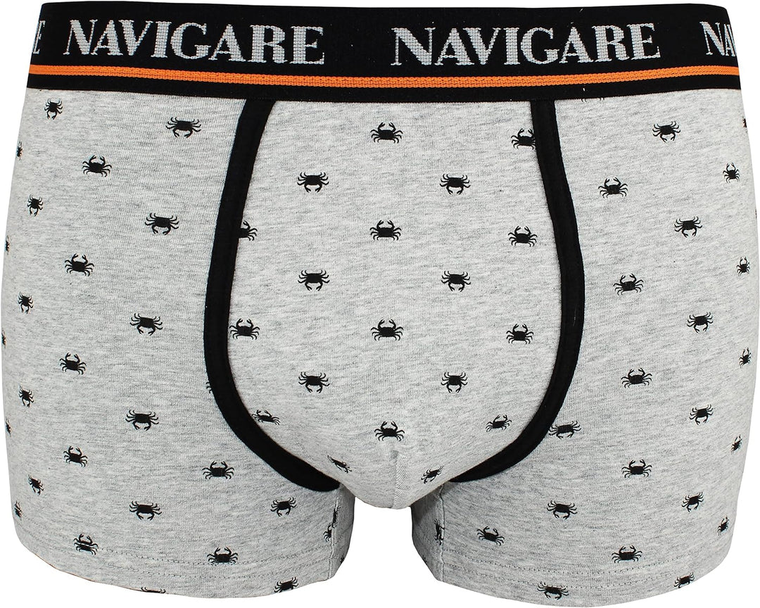 NAVIGARE 6 Fashion patterned men's boxers