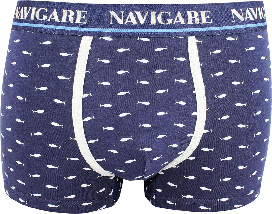 NAVIGARE 6 Fashion patterned men's boxers