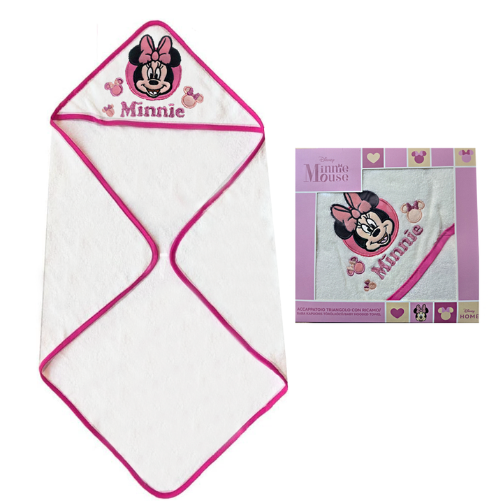 DISNEY-MARVEL Accappatoio Triangolo per neonato in spugna 100% cotone