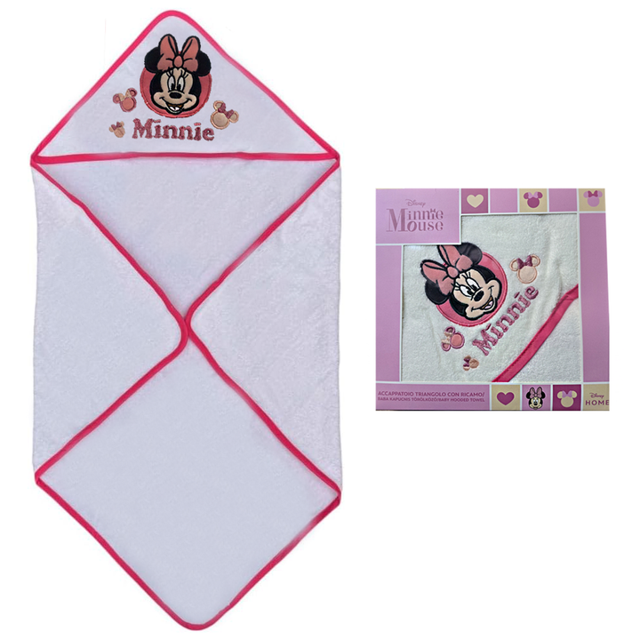 DISNEY-MARVEL Accappatoio Triangolo per neonato in spugna 100% cotone