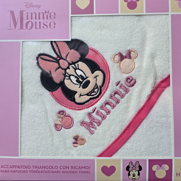 DISNEY-MARVEL Accappatoio Triangolo per neonato in spugna 100% cotone