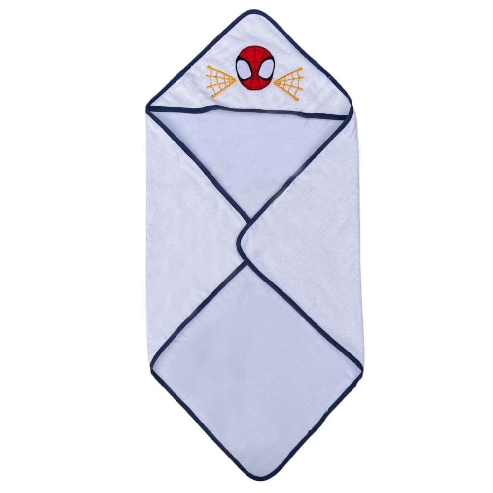 DISNEY-MARVEL Accappatoio Triangolo per neonato in spugna 100% cotone