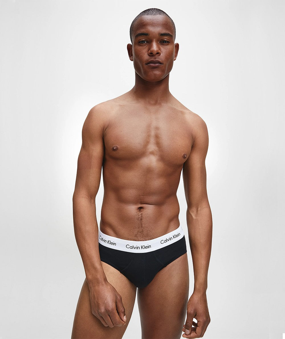 Calvin Klein Slip Uomo, Nero 3 Pezzi