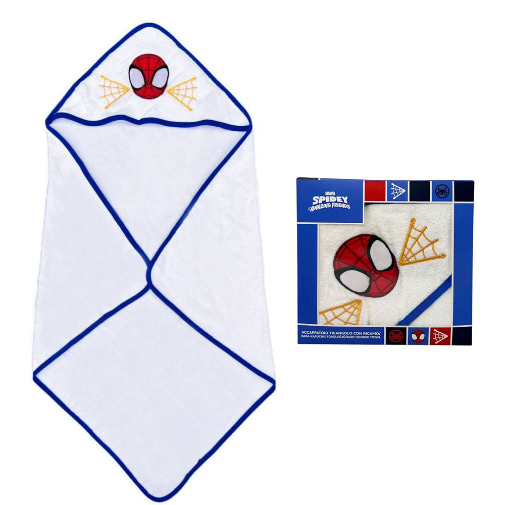 DISNEY-MARVEL Accappatoio Triangolo per neonato in spugna 100% cotone