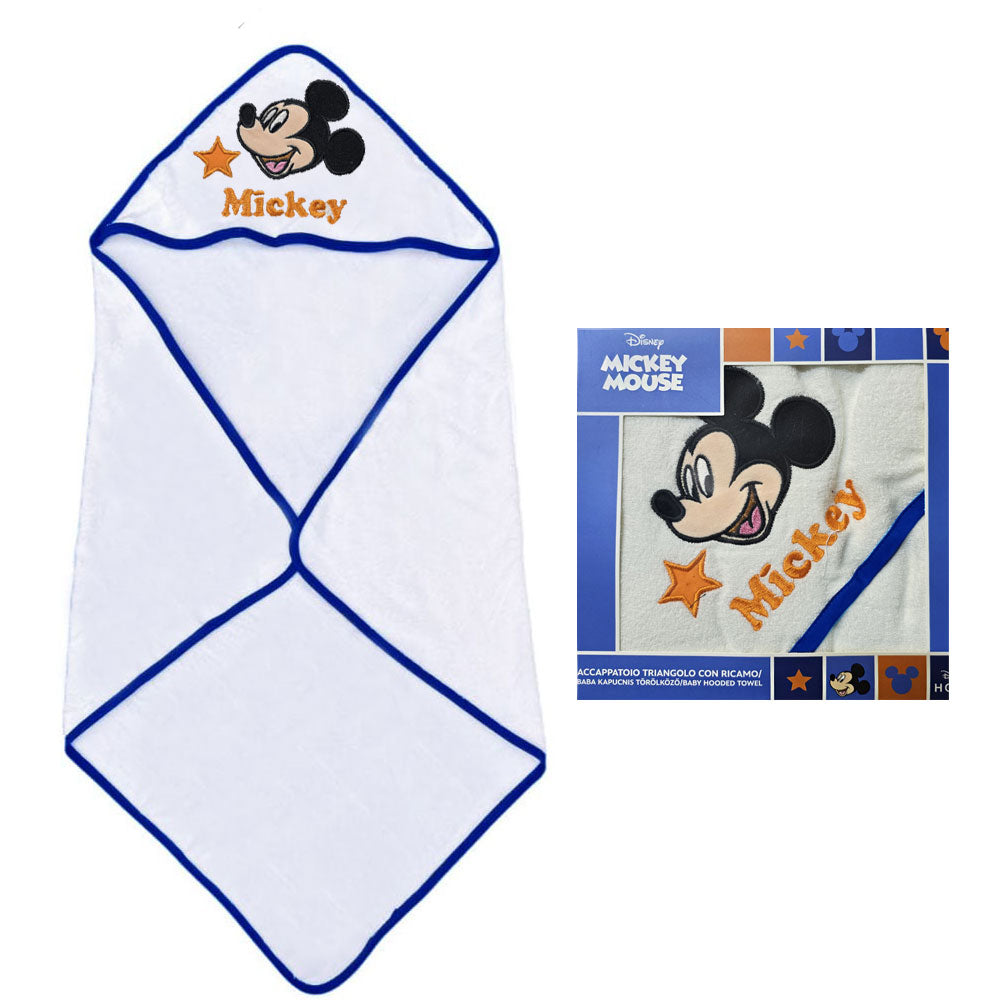 DISNEY-MARVEL Accappatoio Triangolo per neonato in spugna 100% cotone