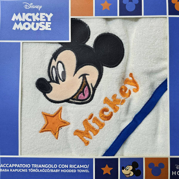 DISNEY-MARVEL Accappatoio Triangolo per neonato in spugna 100% cotone