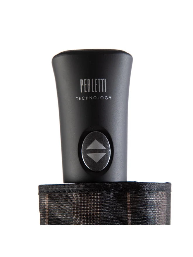 PERLETTI Ombrello Uomo Mini Apri E Chiudi Light Scozzese Art. 21713