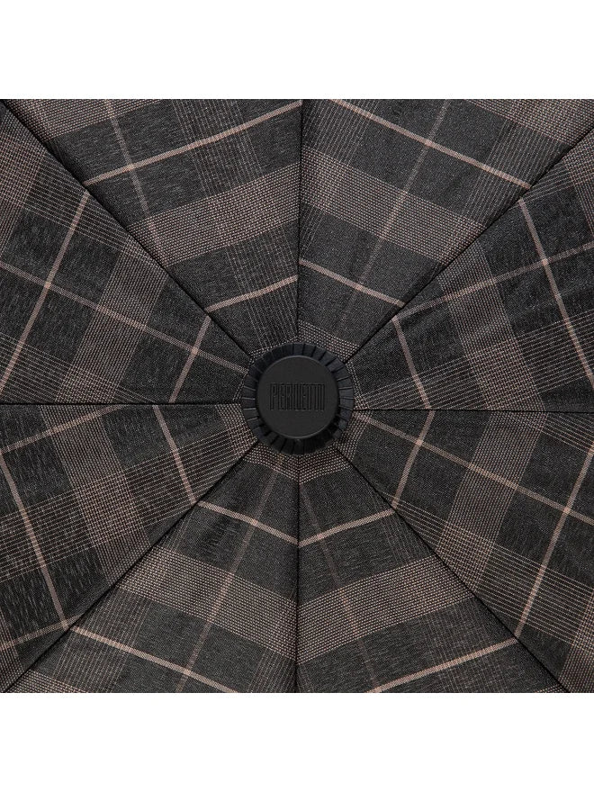 PERLETTI Ombrello Uomo Mini Apri E Chiudi Light Scozzese Art. 21713
