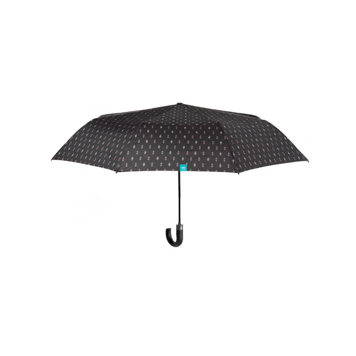 PERLETTI Ombrello pieghevole automatico da uomo Geometrico Art. 26287