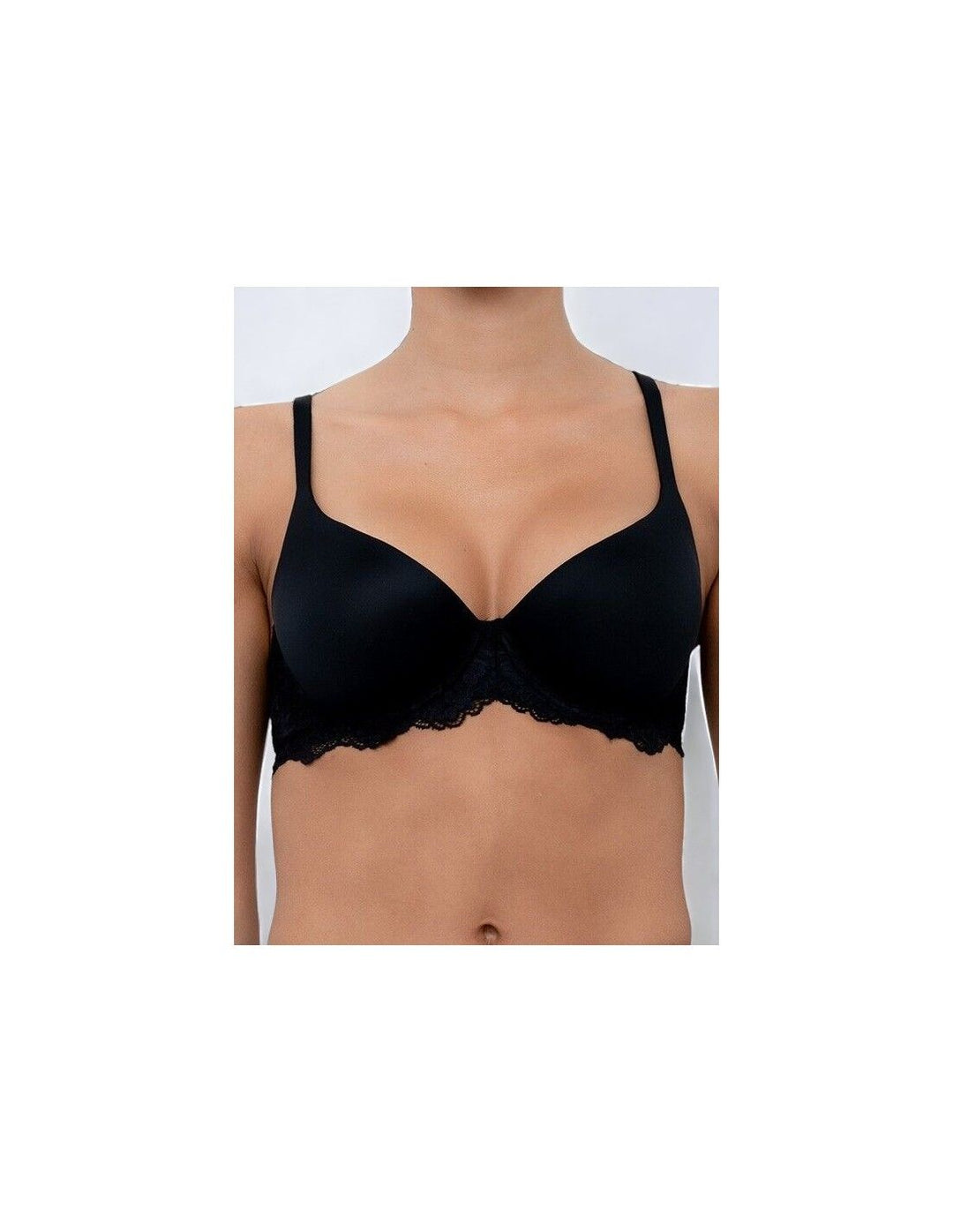 LORMAR - Reggiseno Balconcino Mousse Pizzo Coppa C