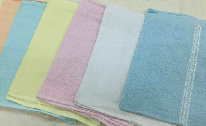 Asciugamani Viso in Cotone – Set 6 Pezzi SITAS Alba